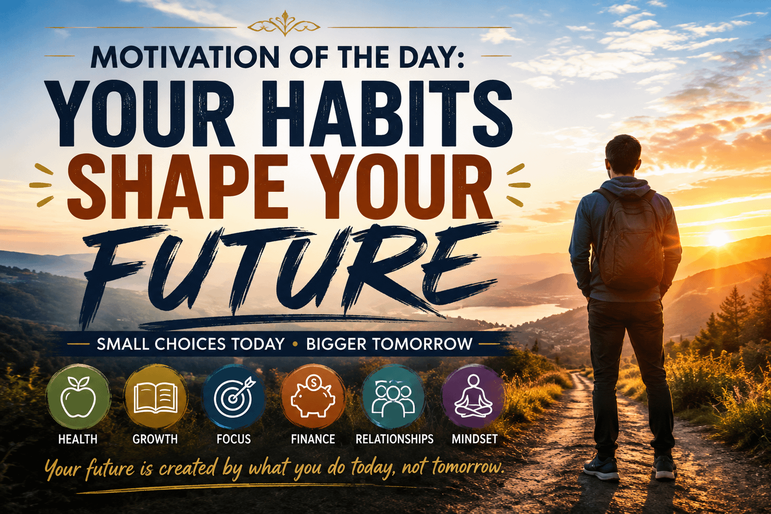 Motivation of the Day: Your Habits Shape Your Future 1 26c10b73 77ea 482a 9436 d2354629c59f