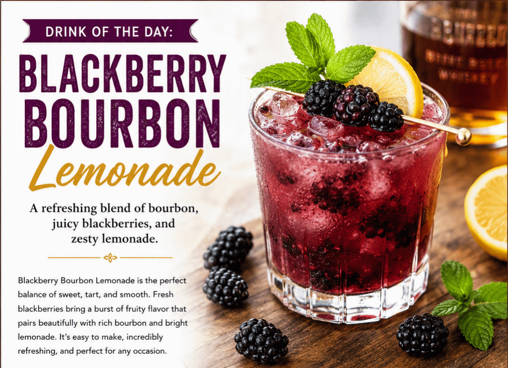 Drink of the Day: Blackberry Bourbon Lemonade 1 8881b08f a8f6 4c08 a0bd 4cd2cd0202eb