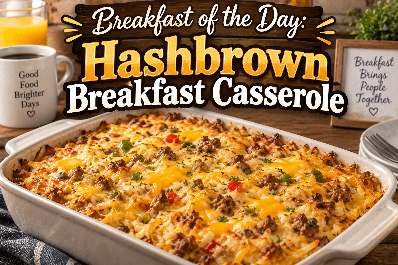 Breakfast of the Day: Hashbrown Breakfast Casserole 1 057b5af3 e867 421d ba61 1c74cf430273