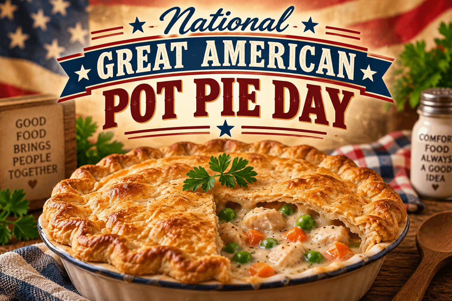 National Great American Pot Pie Day: Celebrating a Classic Comfort Food 1 61608944 ed6e 4be2 8633 82fbd7409364