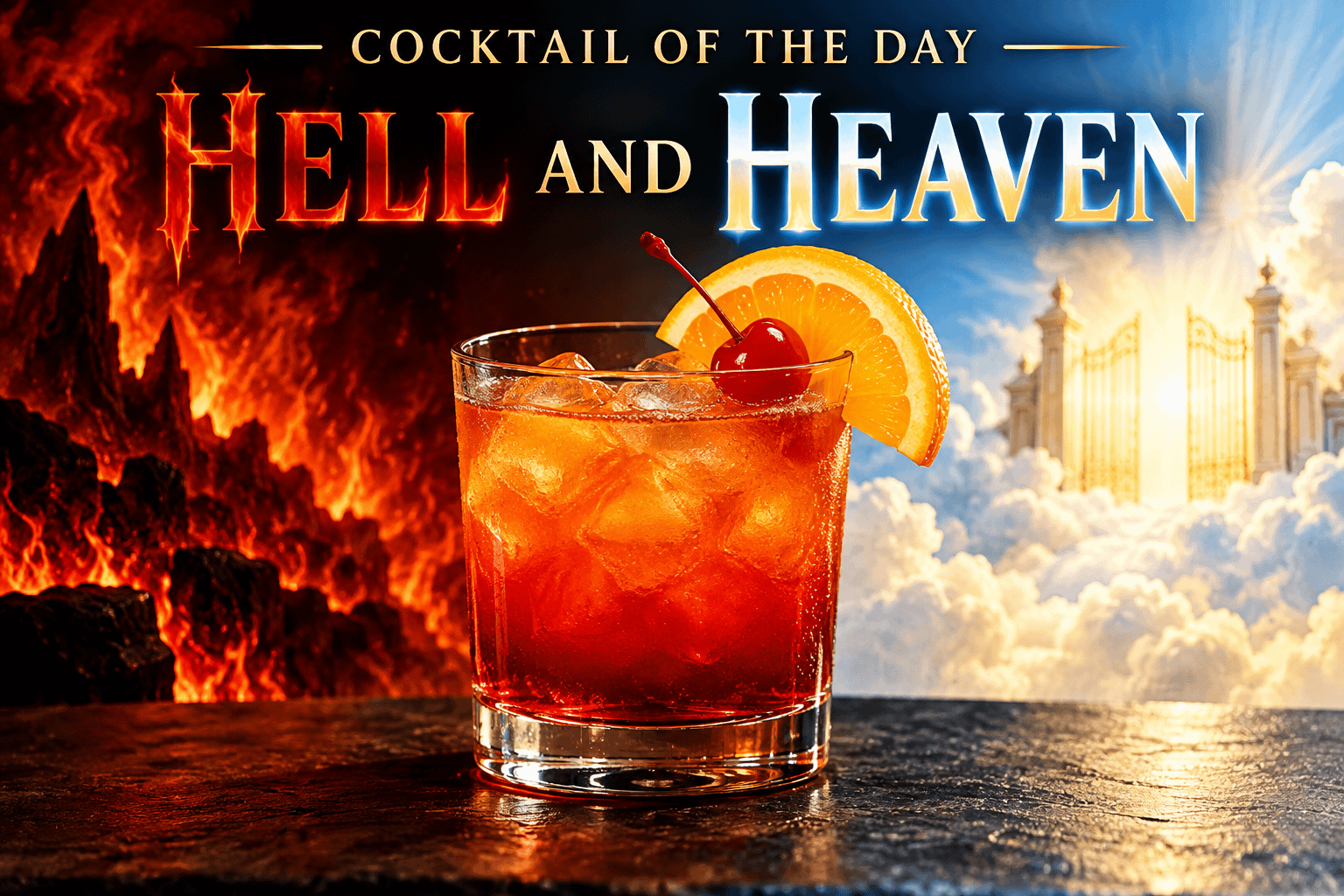 Cocktail of the Day: Hell and Heaven 1 5dd1c2e8 9ff0 401a 94b4 a6f350c6030d