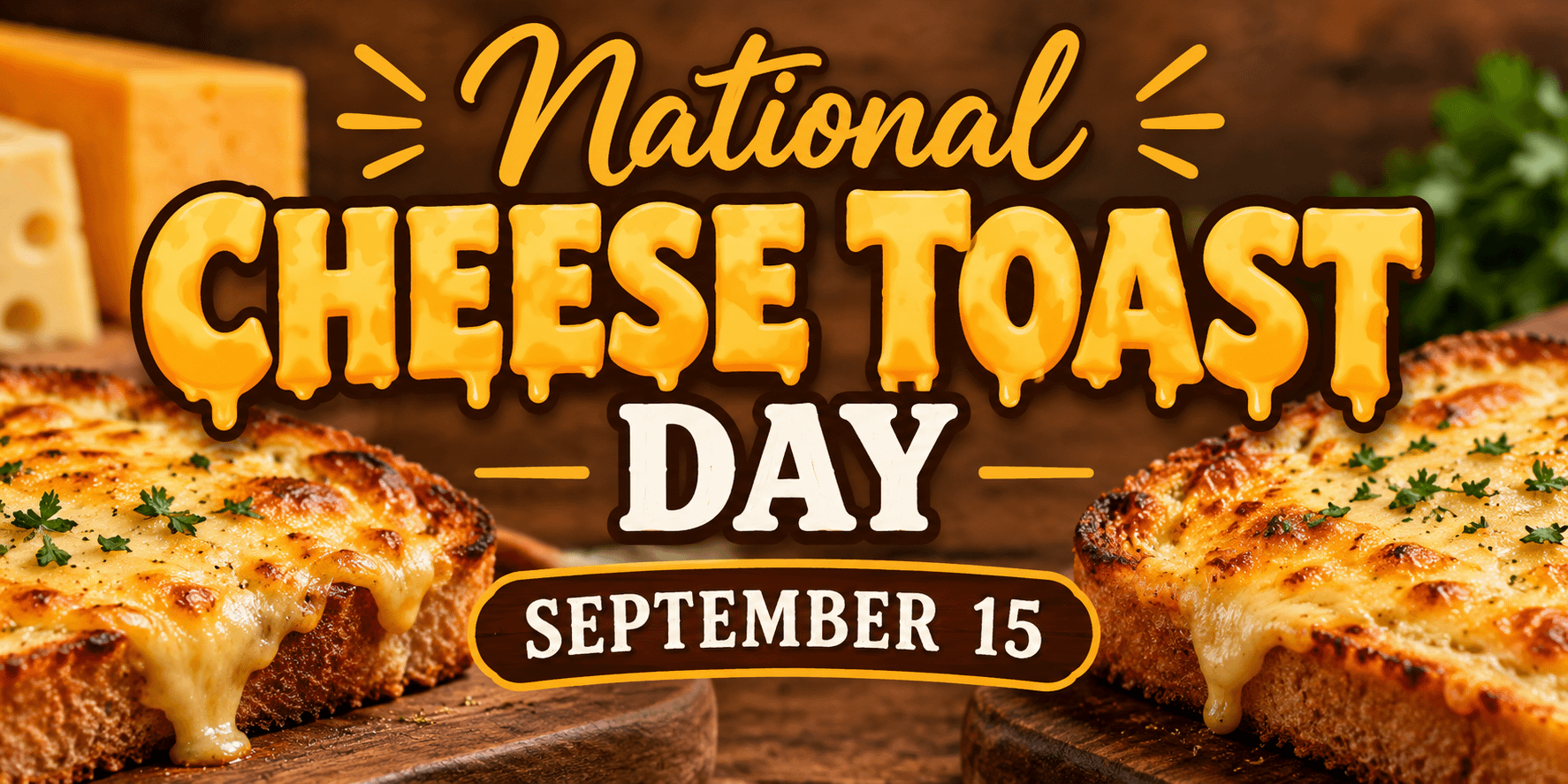 National Cheese Toast Day – September 15 1 f522d2b4 bf05 439b a1cc 9f8eeb50a53d