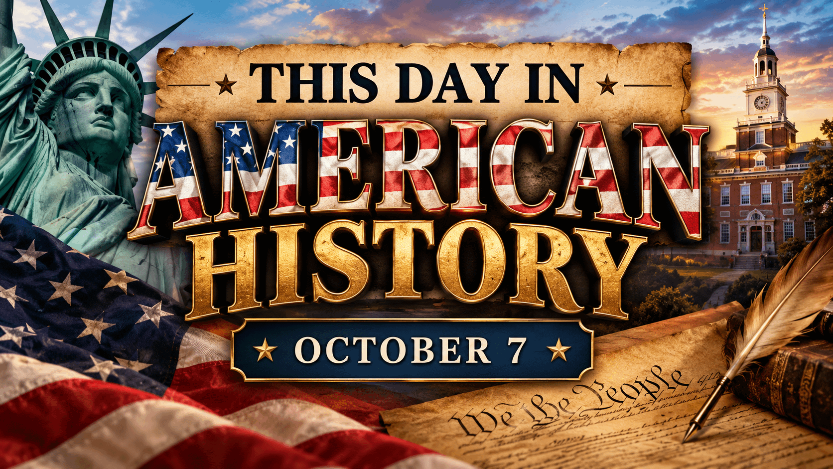 This Day in American History — October 7 1 1fd19340 c4dc 4976 8904 1bbf92384972