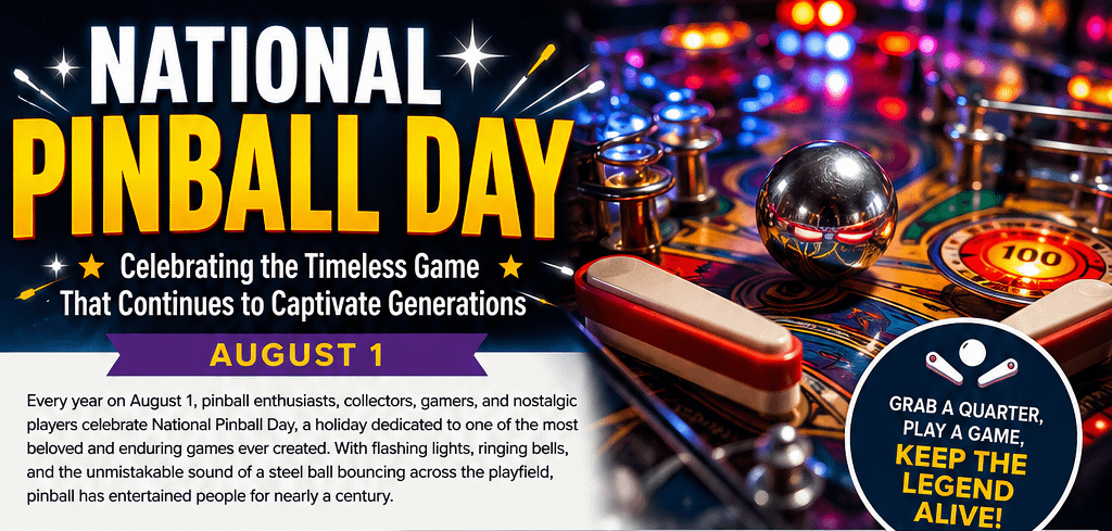 National Pinball Day: Celebrating the Timeless Game That Continues to Captivate Generations 1 36ef57dd f122 4875 badc 40cee4dce3a6