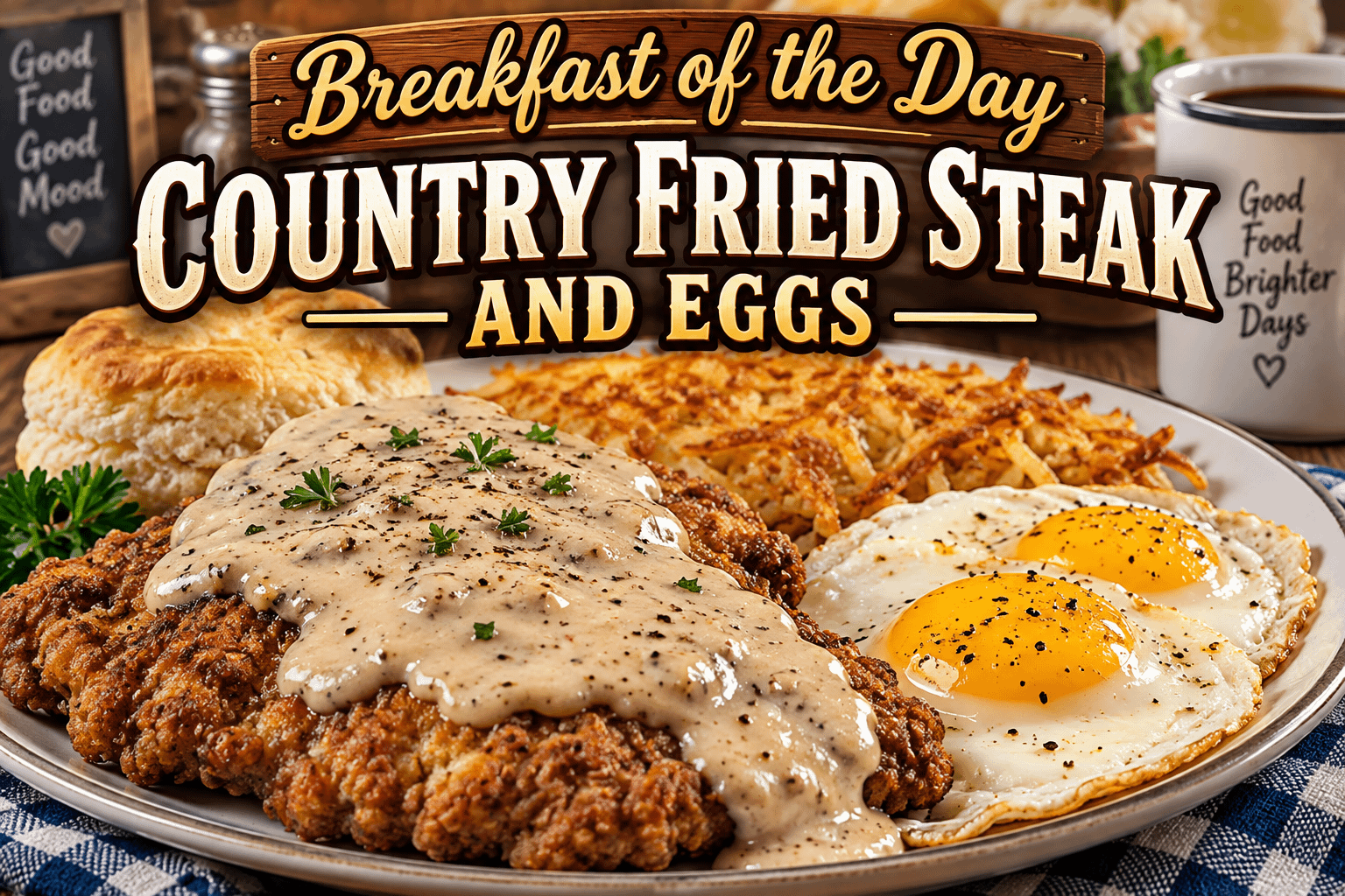 Breakfast of the Day: Country Fried Steak and Eggs 1 022832db 7be8 4fc5 9dae b2cd1614a5a7