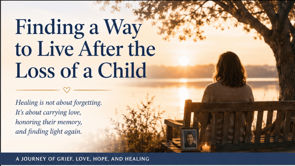 Finding a Way to Live After the Loss of a Child 5 Finding a Way to Live After the Loss of a Child