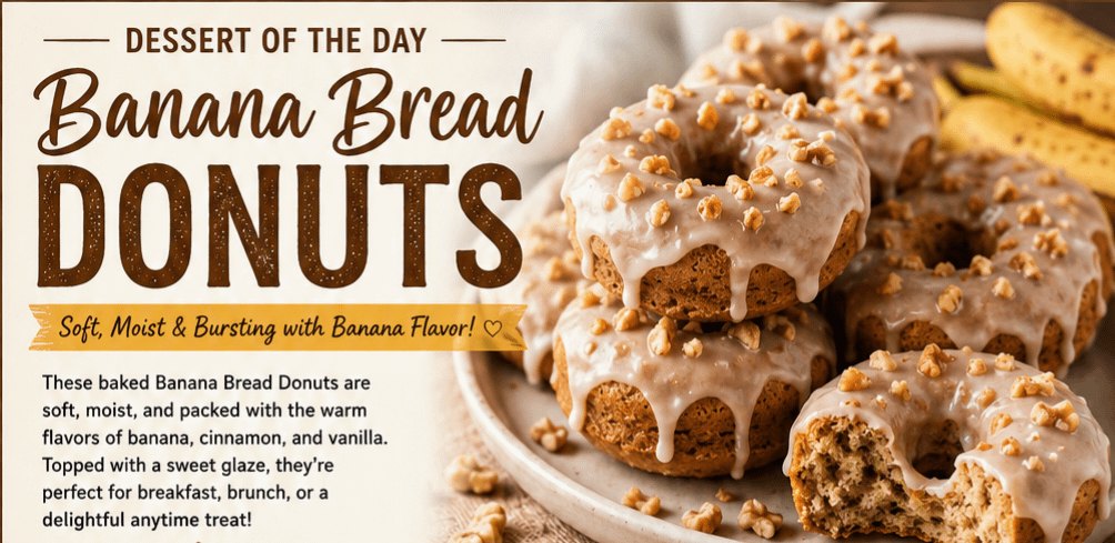 Dessert of the Day: Banana Bread Donuts 1 f5e70e30 5ae7 409e 874d 72804f9cd865