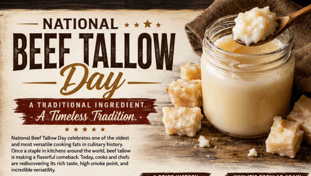 National Beef Tallow Day: Celebrating a Traditional Cooking Fat Making a Modern Comeback 1 2d2277d0 f7b5 4e3a b7a6 1925f3a53938