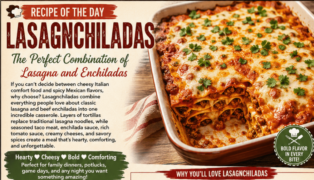 Recipe of the Day: Lasagnchiladas 1 bba2f264 60ae 4610 83a8 a2e0ad593086