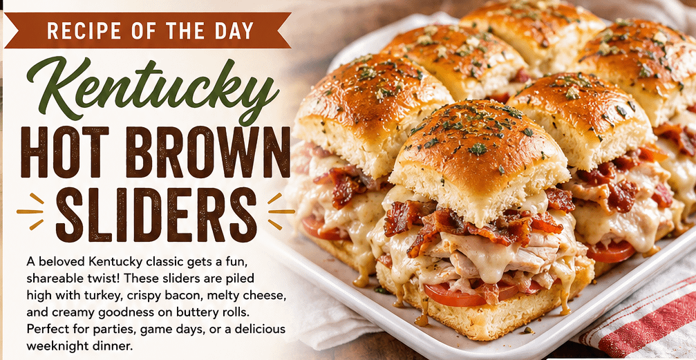 Recipe of the Day: Kentucky Hot Brown Sliders 1 image 12 3