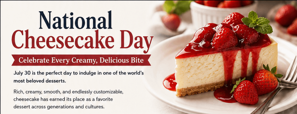 National Cheesecake Day: A Sweet Celebration of One of the World’s Favorite Desserts