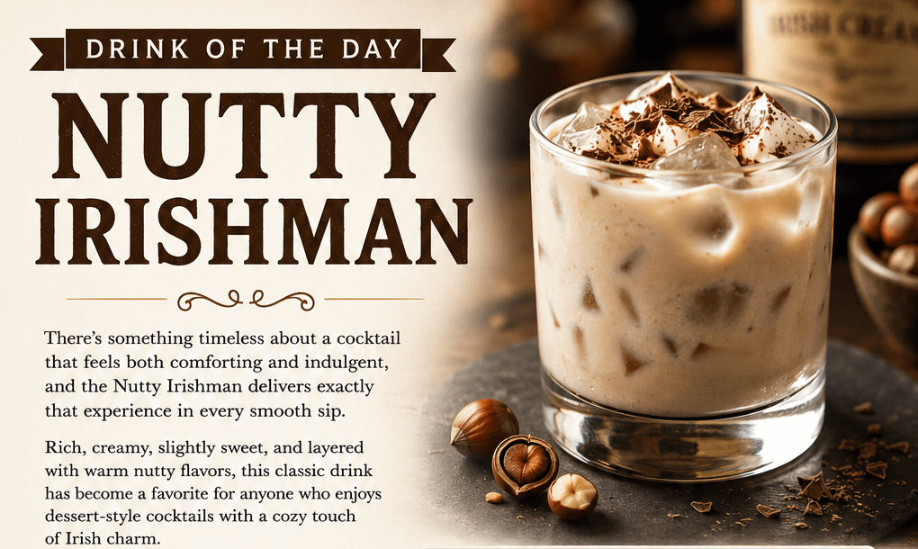 Drink of the Day: Nutty Irishman 1 c96183e4 ab78 4bfd 9438 7e95fe56dc81
