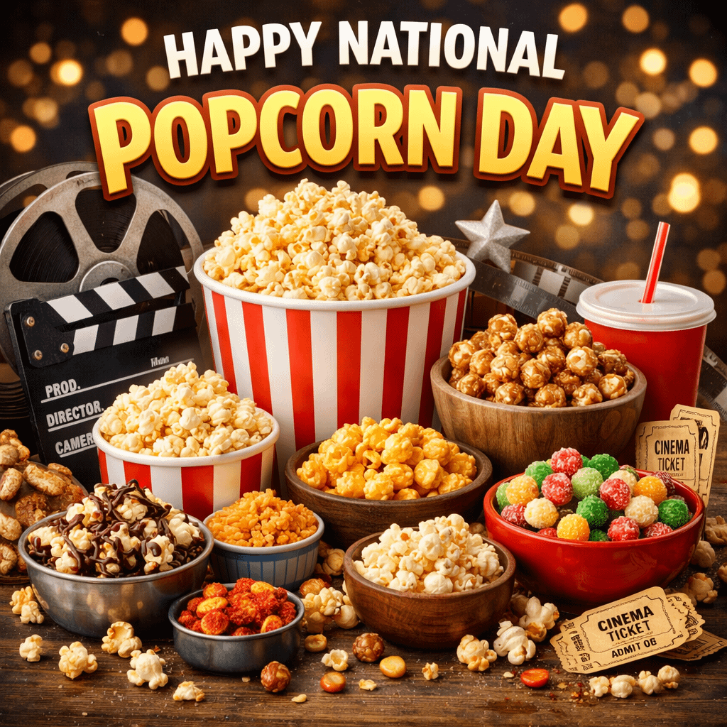NATIONAL POPCORN DAY - A Crunchy Celebration of History, Flavor, and Togetherness 1 d5cb5d4c b4e7 411b 8108 4ee597f530e9