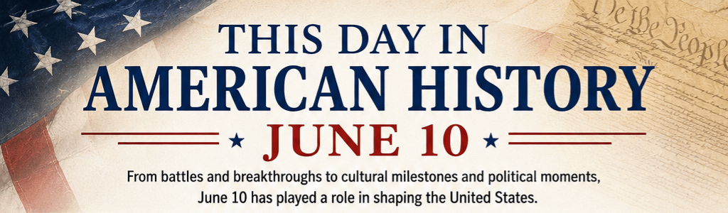 This Day in American History – June 10 7 This Day in American History – June 10