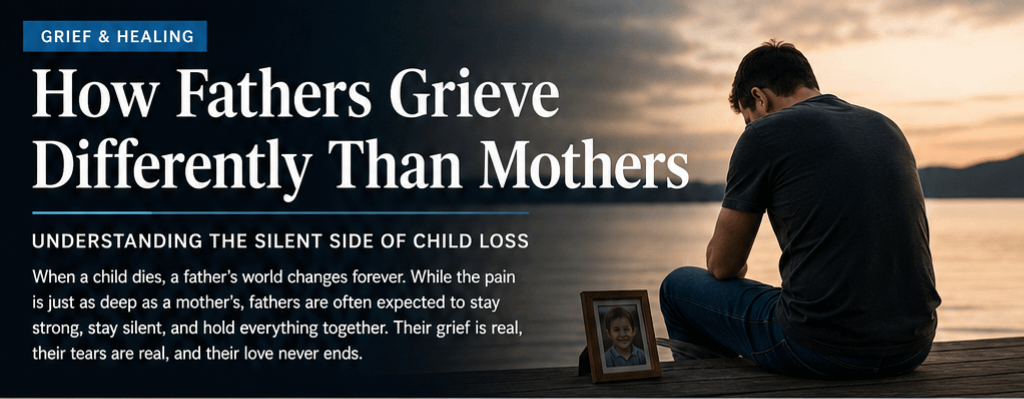 How Fathers Grieve Differently Than Mothers After the Loss of a Child 7 How Fathers Grieve Differently Than Mothers After the Loss of a Child