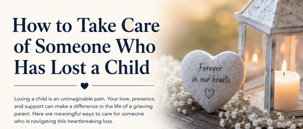 How to Take Care of Someone Who Has Lost a Child 5 How to Take Care of Someone Who Has Lost a Child