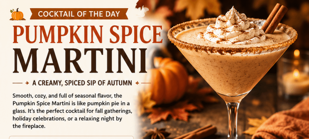 Cocktail of the Day: Pumpkin Spice Martini 1 47a8b3db 0763 47ca ad06 8f8cf9d05b1e