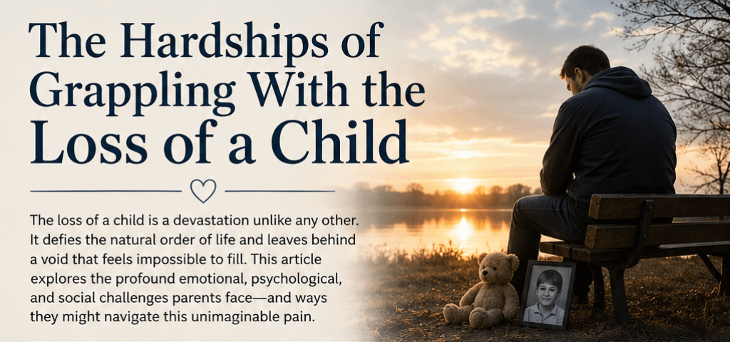 The Hardships of Grappling With the Loss of a Child 2 The Hardships of Grappling With the Loss of a Child