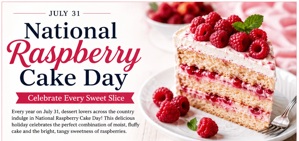 National Raspberry Cake Day – Celebrate the Sweet Taste of Summer 9 National Raspberry Cake Day – Celebrate the Sweet Taste of Summer