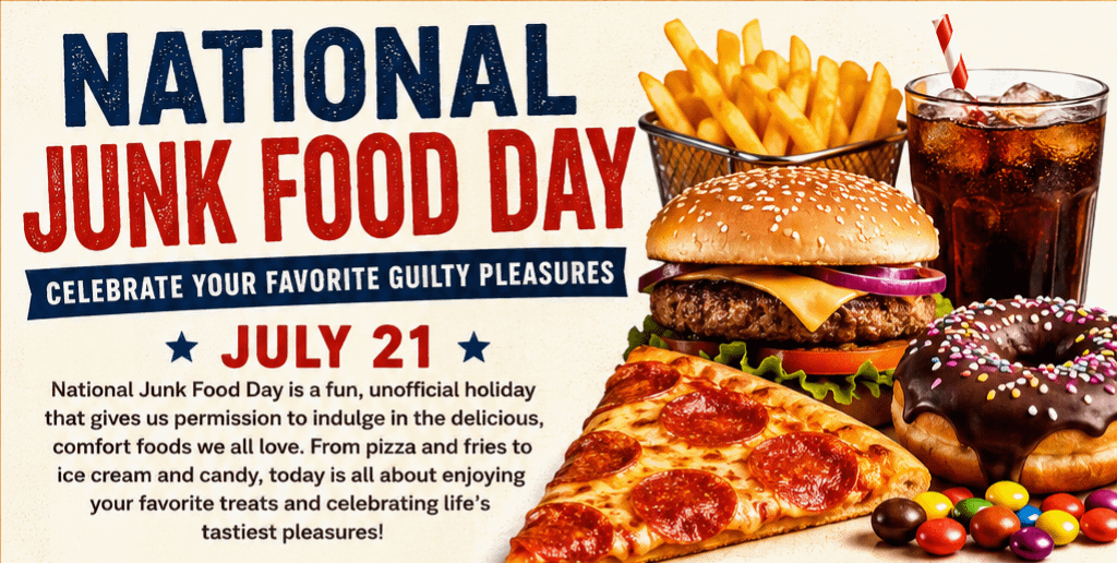 National Junk Food Day: Celebrate Your Favorite Guilty Pleasures on July 21