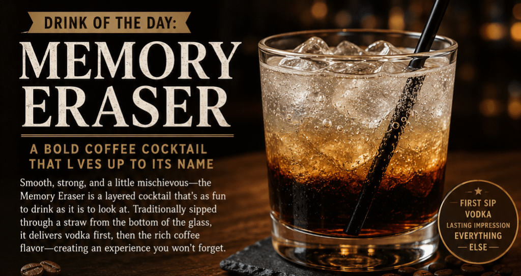 Drink of the Day: Memory Eraser 9 Drink of the Day: Memory Eraser