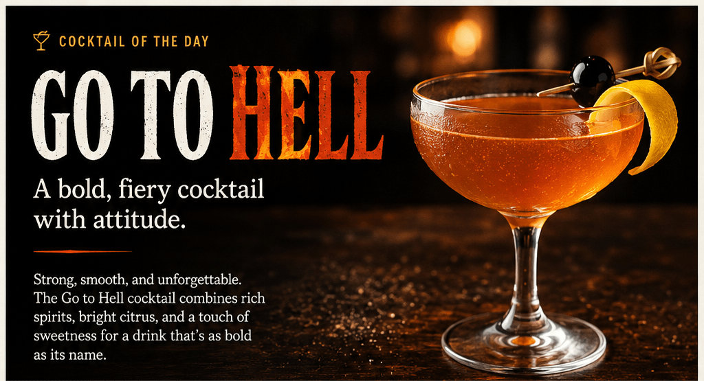 Cocktail of the Day: Go to Hell 8 Cocktail of the Day: Go to Hell