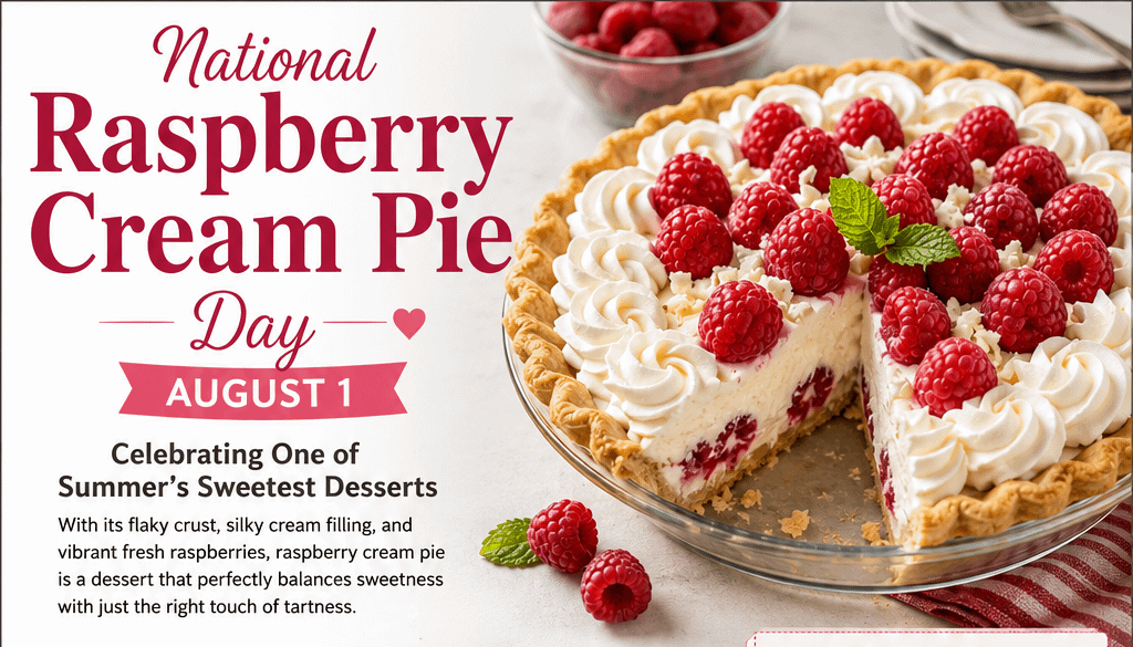 National Raspberry Cream Pie Day: Celebrating One of Summer's Sweetest Desserts 5 National Raspberry Cream Pie Day: Celebrating One of Summer’s Sweetest Desserts
