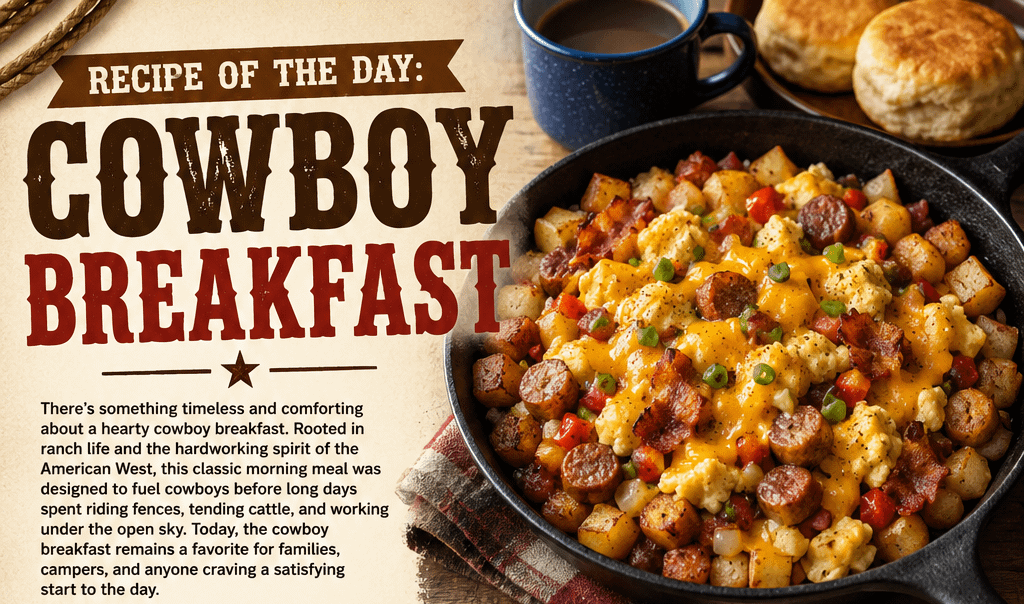 Recipe of the Day: Cowboy Breakfast 9 Recipe of the Day: Cowboy Breakfast
