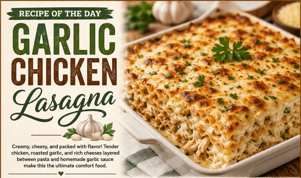 Recipe of the Day: Garlic Chicken Lasagna 1 c4411f70 b128 410a 9295 5399113408c3