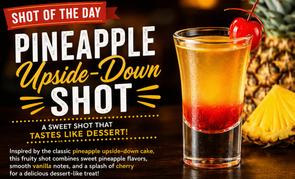 Shot of the Day: Pineapple Upside-Down Shot 1 5239f9ad f02a 4fbd b891 bdb894481230