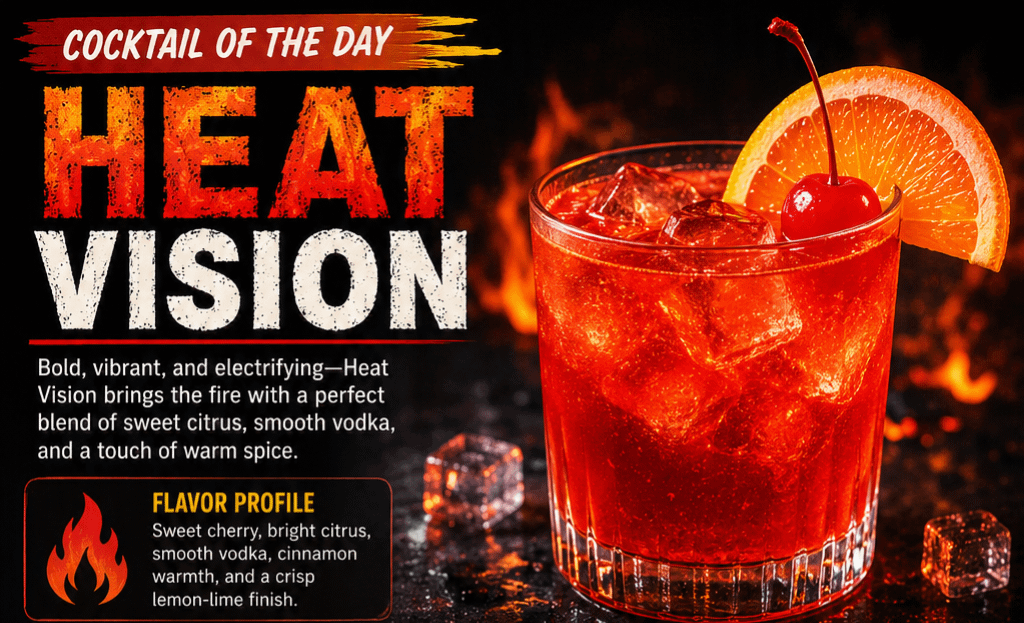 Cocktail of the Day: Heat Vision