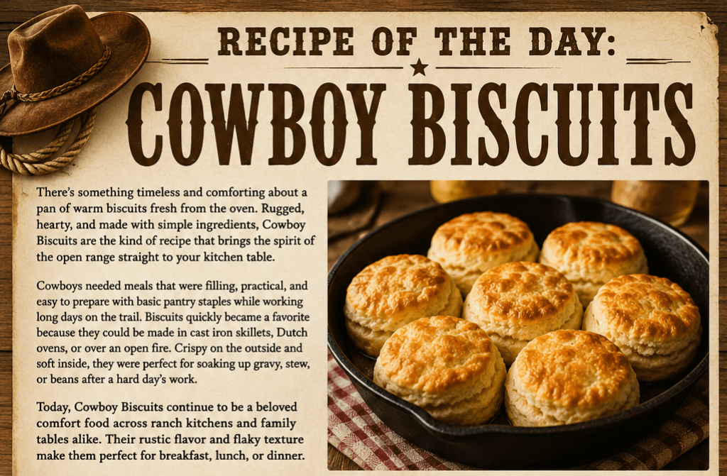 Recipe of the Day: Cowboy Biscuits 7 Recipe of the Day: Cowboy Biscuits