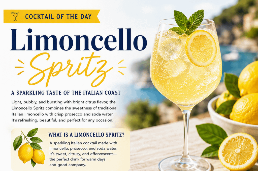 Cocktail of the Day: Limoncello Spritz 1 ee1312dd 98e9 456c 8690 0bd709f5fe34
