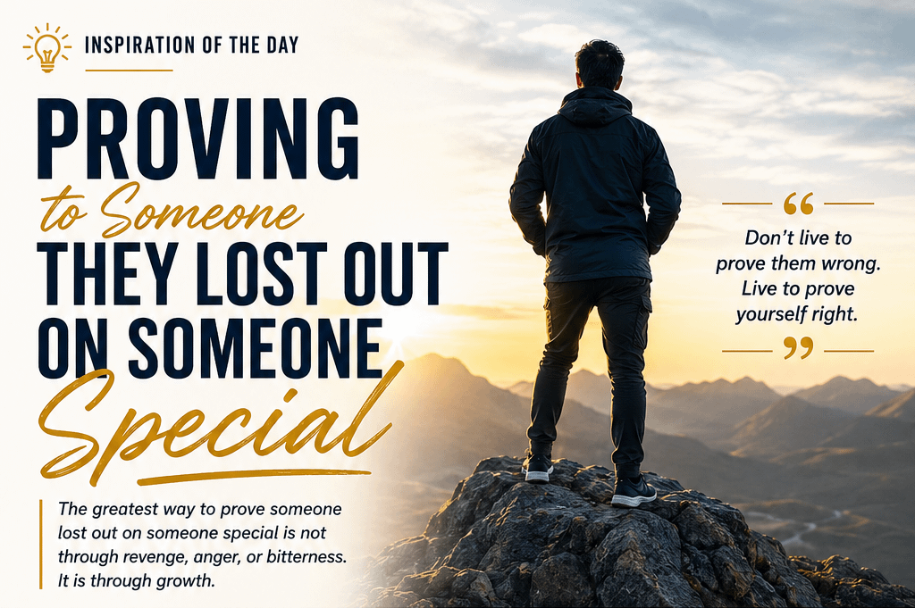 Inspiration of the Day: Proving to Someone They Lost Out on Someone Special 1 image 7 2