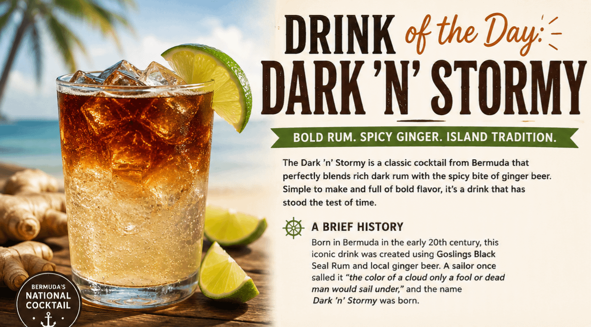 Drink of the Day: Dark 'n' Stormy 6 Drink of the Day: Dark ‘n’ Stormy