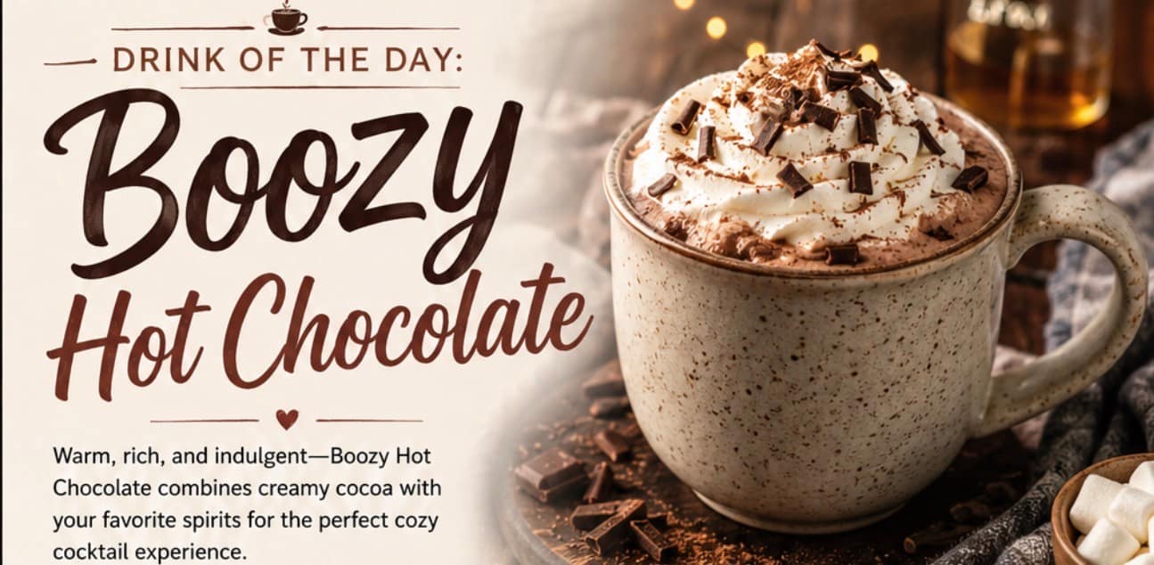 Drink of the Day: Boozy Hot Chocolate