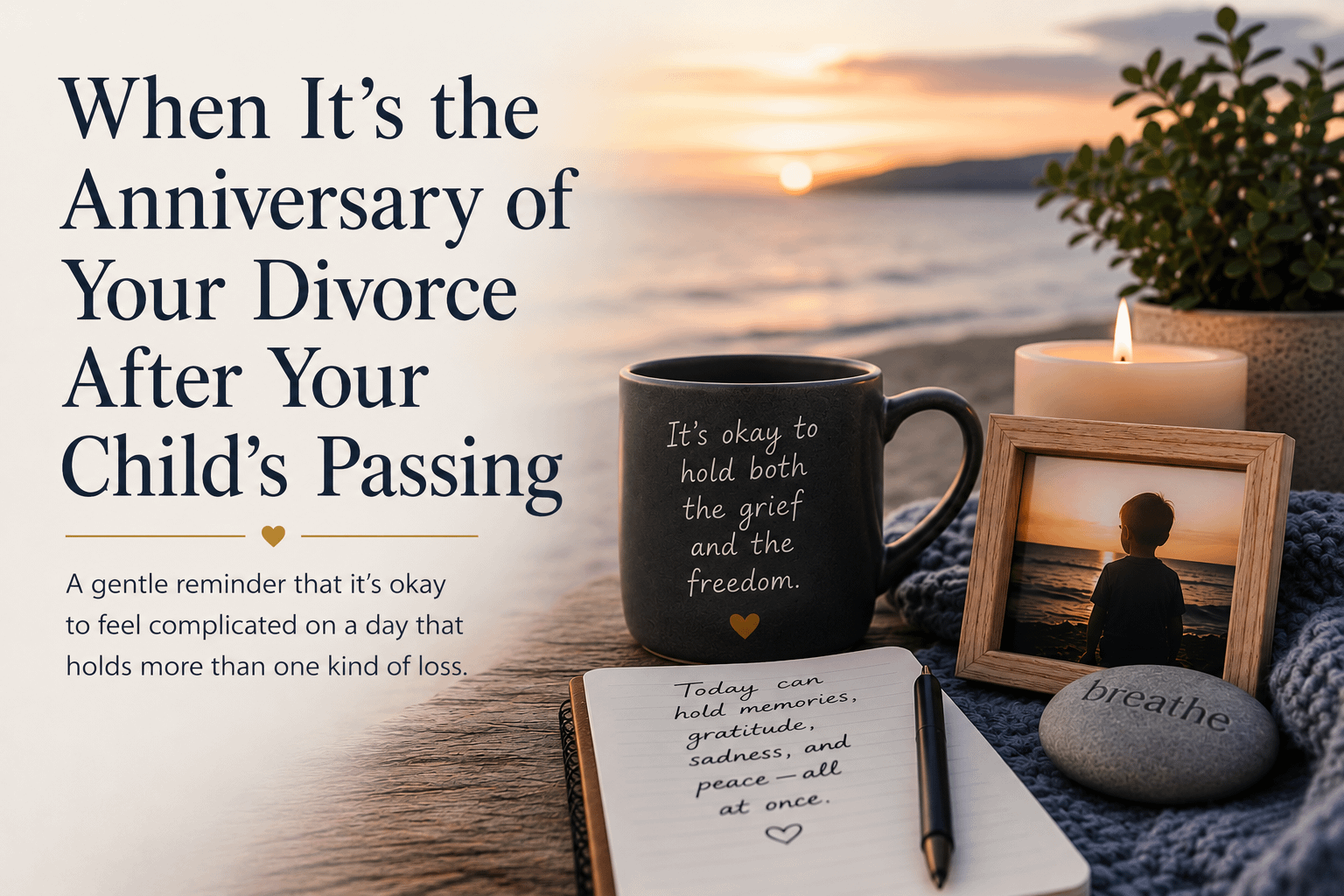 When It's The Anniversary Of Your Divorce After Your Child's Passing 4 When It’s The Anniversary Of Your Divorce After Your Child’s Passing