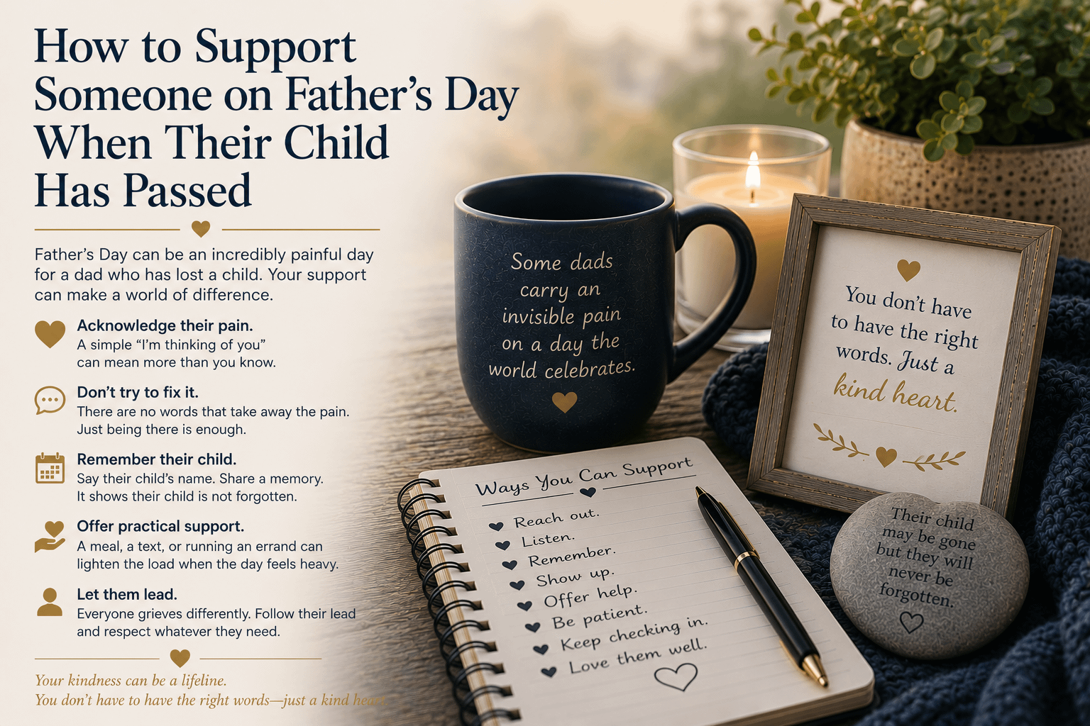 How To Support Someone On Father's Day When Their Child Has Passed 10 How To Support Someone On Father’s Day When Their Child Has Passed