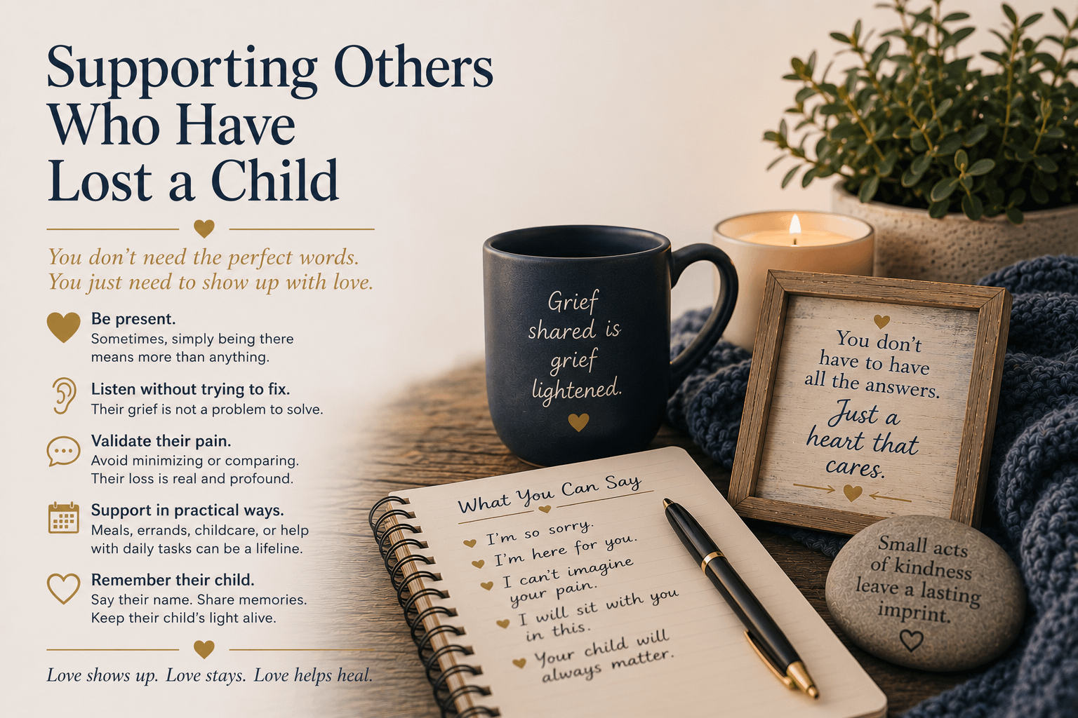 Supporting Others Who Have Lost a Child 6 Supporting Others Who Have Lost a Child