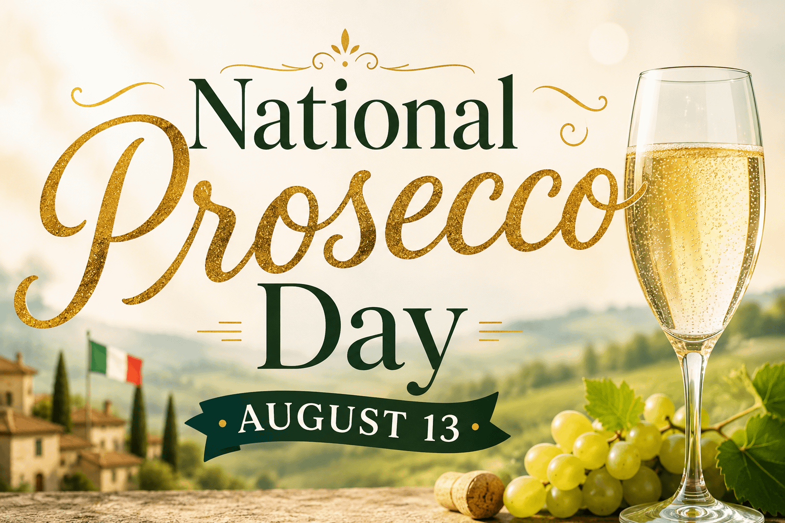 National Prosecco Day – August 13 - A Toast to Bubbles, Joy, and Celebration 5 National Prosecco Day – August 13 – A Toast to Bubbles, Joy, and Celebration