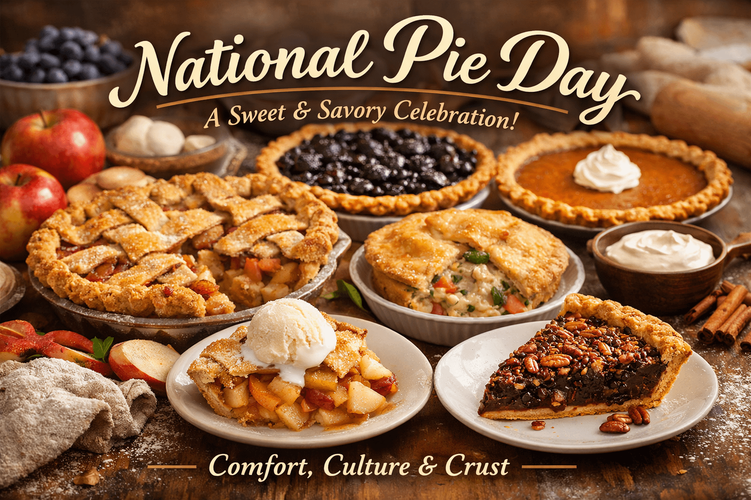 National Pie Day: A Sweet (and Savory) Celebration of Comfort, Culture, and Crust 1 8ae80f8b 707d 46ca 8c67 13590b8d4ff4