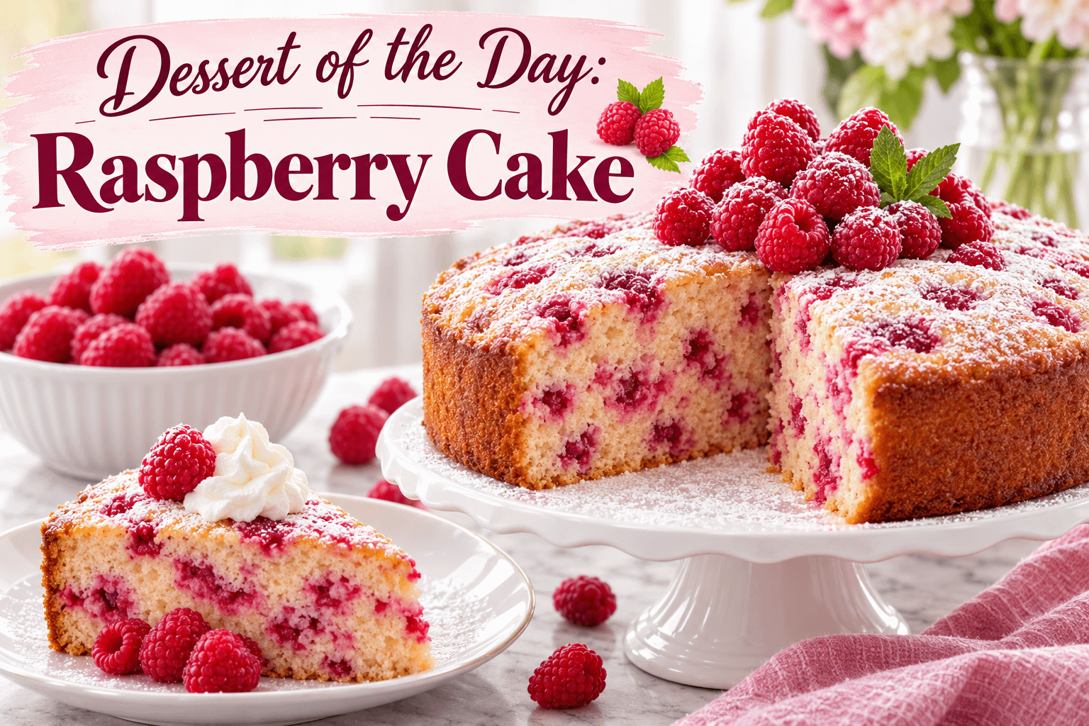 Dessert of the Day: Raspberry Cake 5 Dessert of the Day: Raspberry Cake