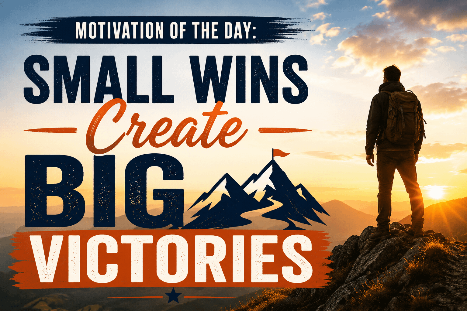 Motivation of the Day: Small Wins Create Big Victories 13 Motivation of the Day: Small Wins Create Big Victories