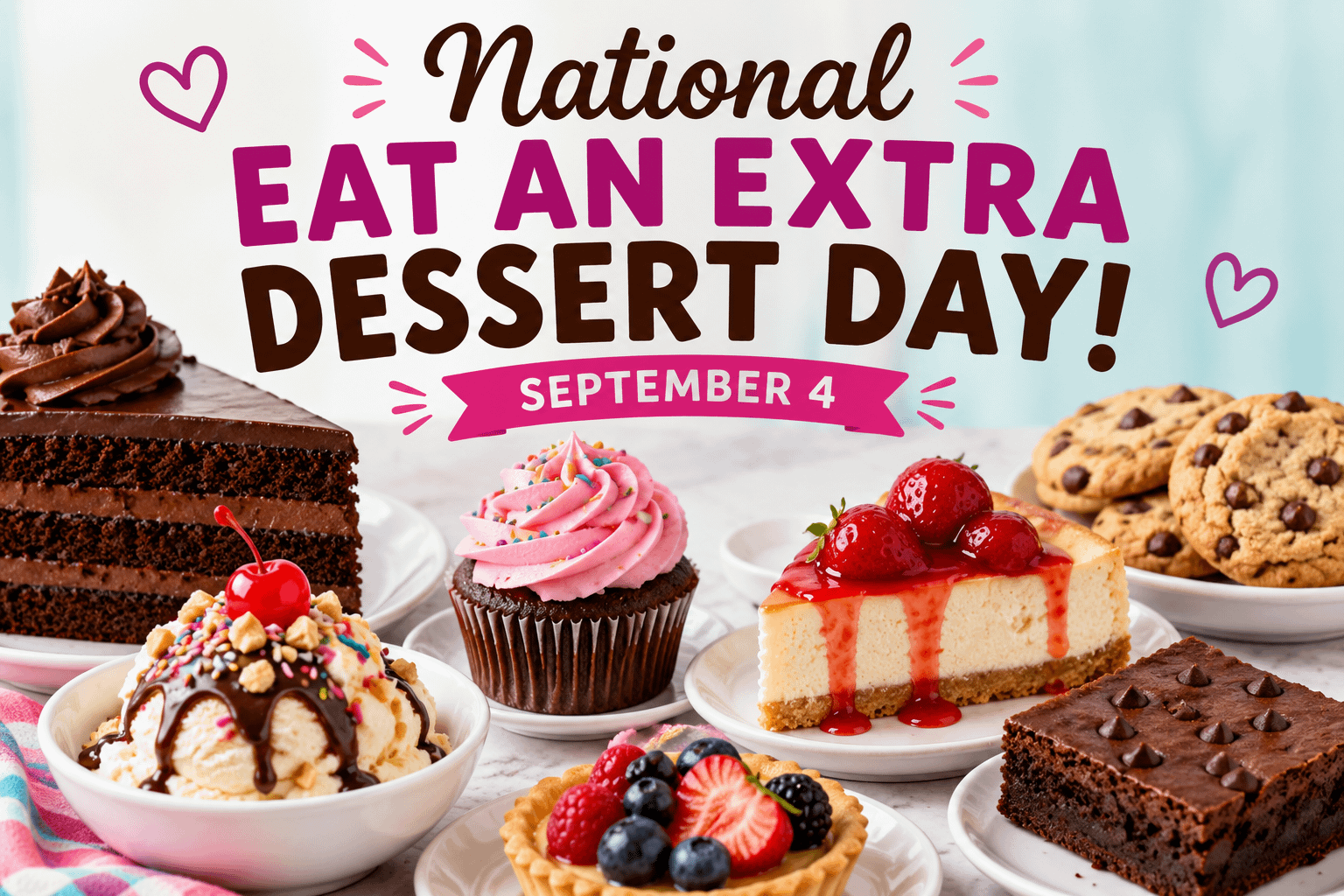 National Eat an Extra Dessert Day: Because Sometimes One Dessert Just Isn’t Enough 1 09141c32 23b7 4ae7 a67f 3f8a9a4e164e