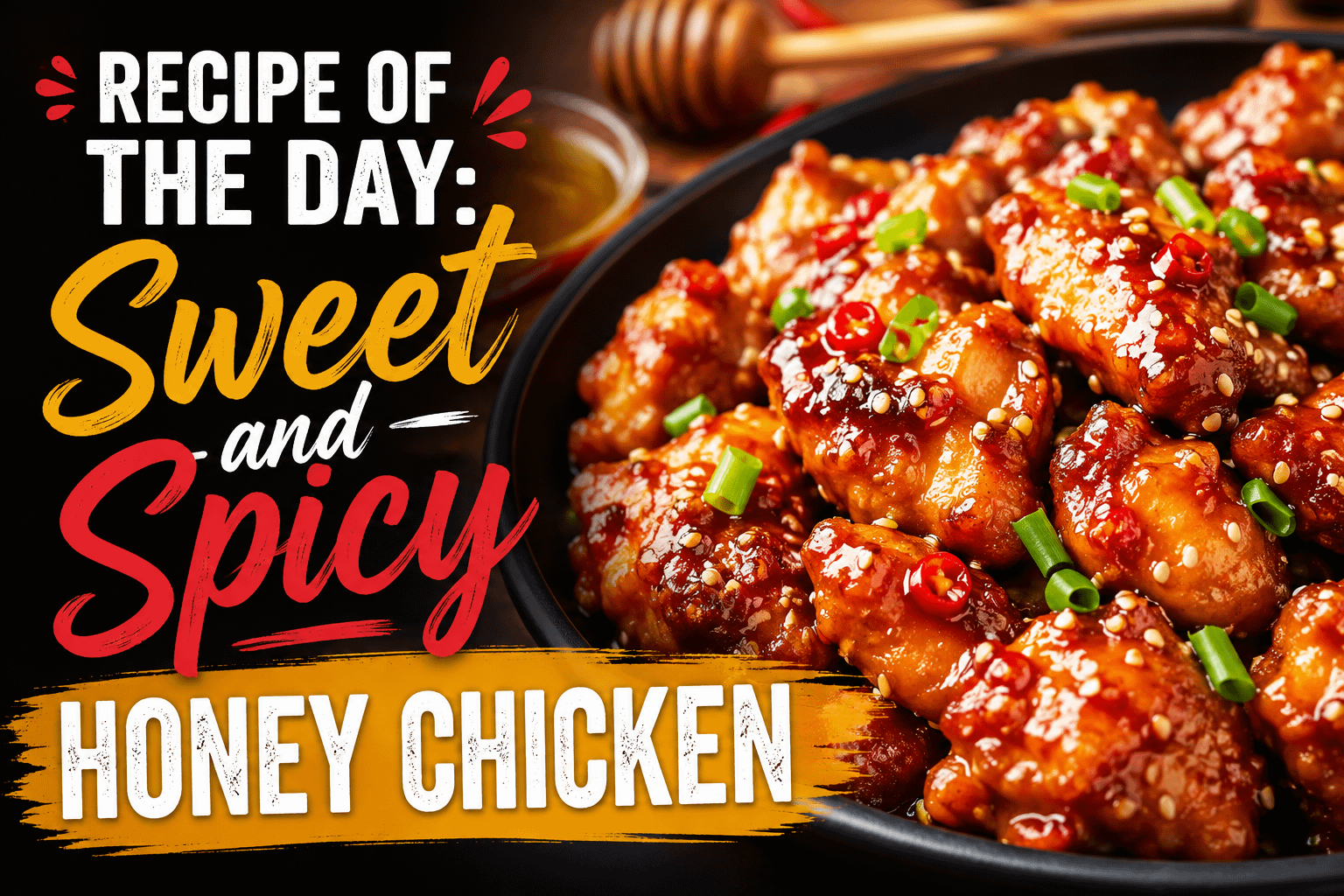 Recipe of the Day: Sweet and Spicy Honey Chicken 6 Recipe of the Day: Sweet and Spicy Honey Chicken