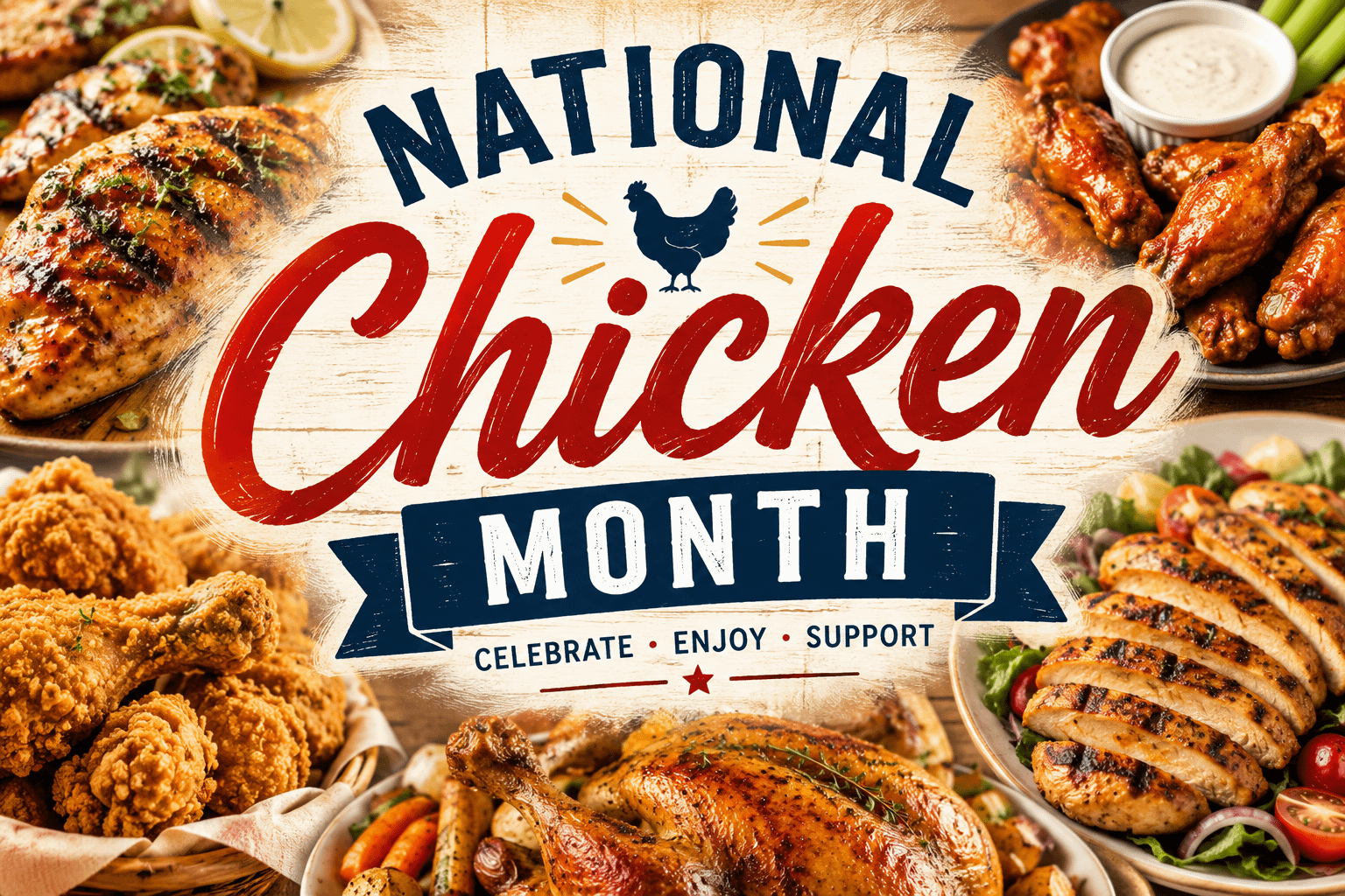 National Chicken Month: Celebrating America’s Favorite Poultry 1 35296b64 00af 475a 89d3 6f4f34a117ad