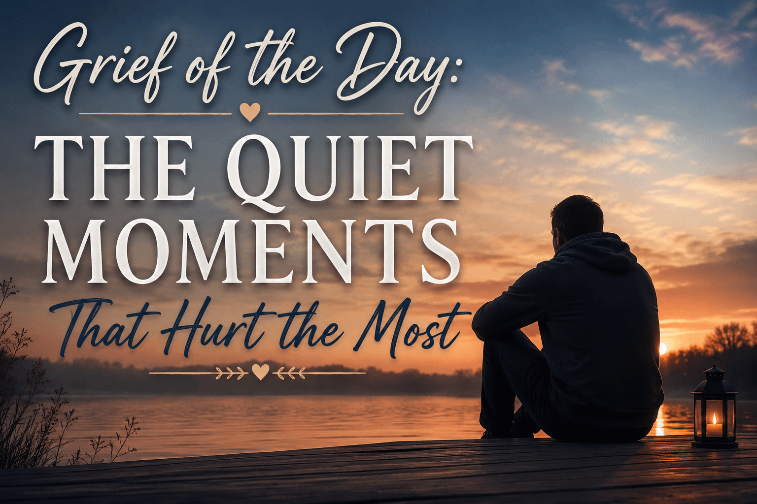 Grief of the Day: The Quiet Moments That Hurt the Most 6 Grief of the Day: The Quiet Moments That Hurt the Most