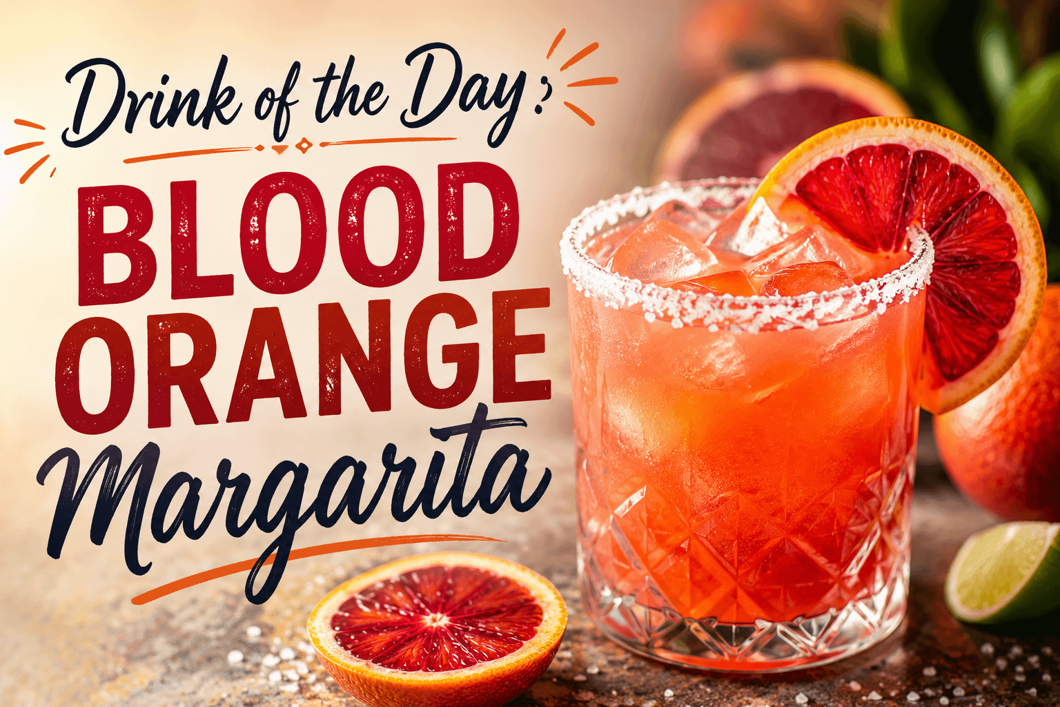 Drink of the Day: Blood Orange Margarita 7 Drink of the Day: Blood Orange Margarita
