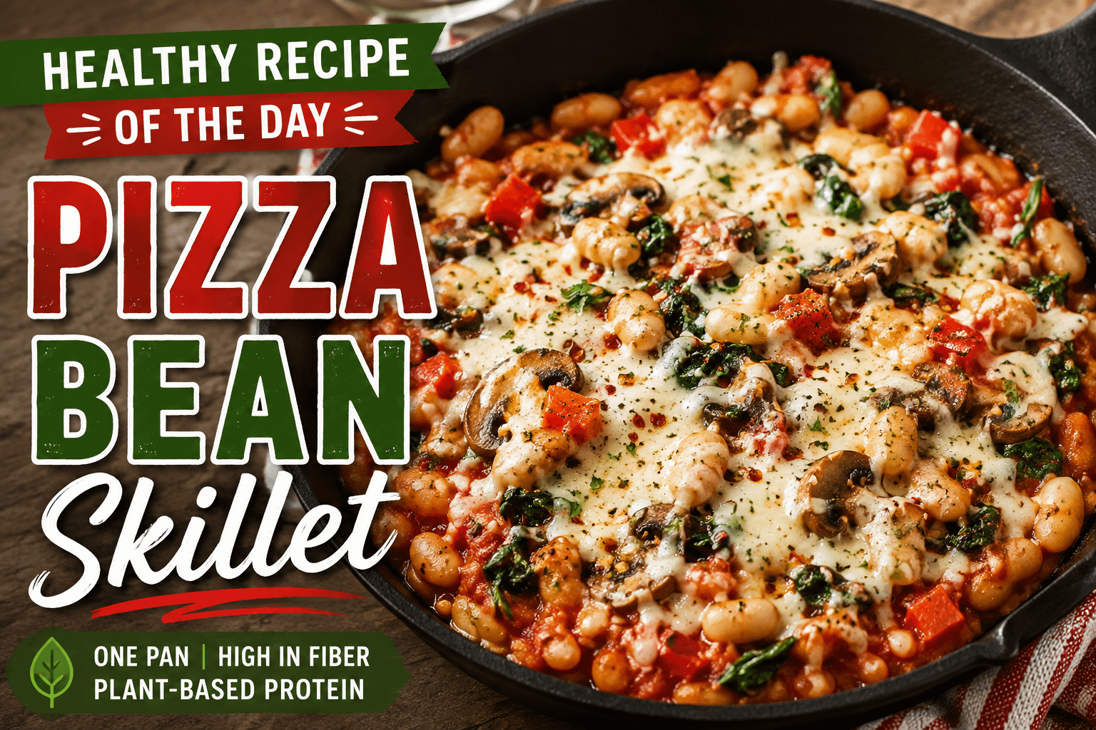 Healthy Recipe of the Day: Pizza Bean Skillet 1 60c94f97 f592 458b 881d c5b1a88b76d1