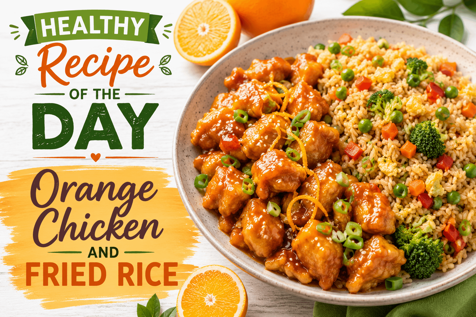 Healthy Recipe of the Day: Orange Chicken and Fried Rice 1 6207fd5f 9287 4edf 88de 69cd217654fd